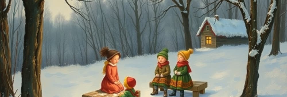 Winterliche Kinderszenen
