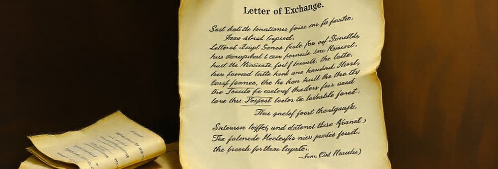 Effets de commerce : La lettre de change