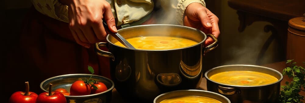 Stocks and Soups Preparation Techniques