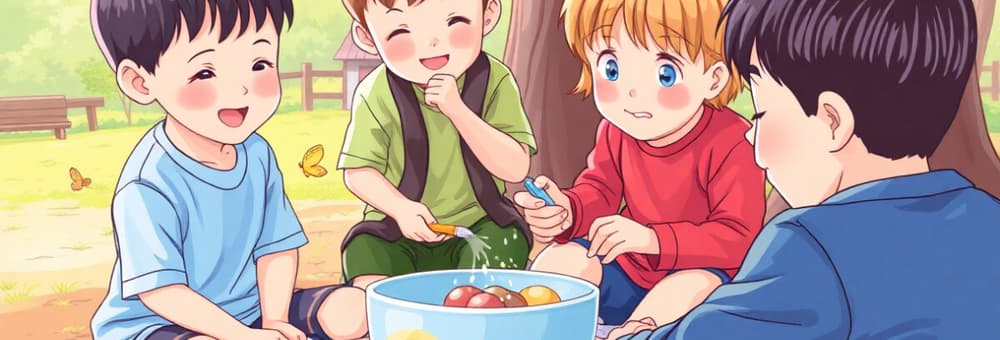 Kinder im Freien