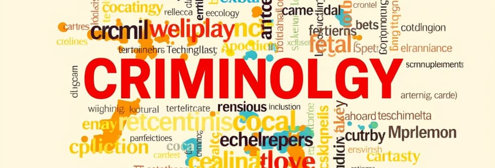 Technical English 1: Criminology Vocabulary