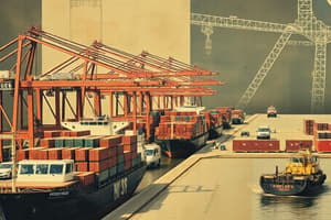 Port Operations and Logistics