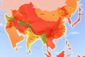 Geography and Demographics of Asia