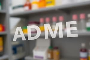 Pharmacokinetics and ADME