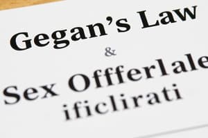 Megan's Law: Key Features and Implementation