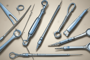 CSSD Assembly Area: Instrument Inspection