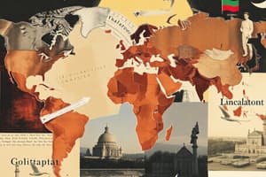 Overview of World History