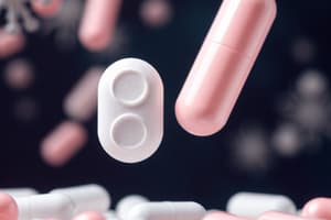 Antibiotics Overview Quiz