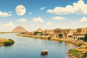 Ancient Egypt and the Nile River