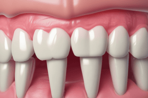 Periodontology Treatment Modalities Quiz