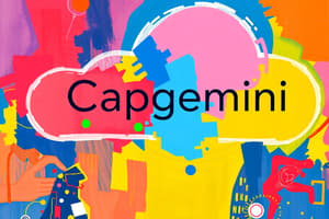 Consultant chez Capgemini