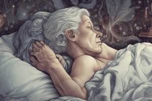 Dementia and Sleep Disturbance