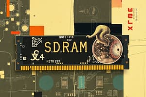 Introduction à la RAM et SDRAM