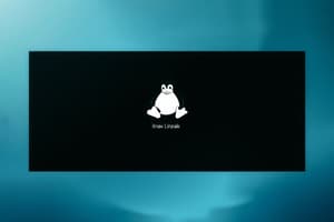 Proceso de Arranque en Linux