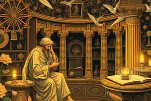 Greek Philosophy and Early Thinkers