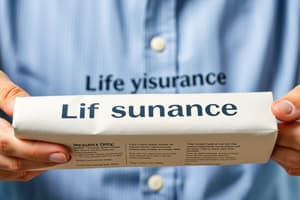 Life Insurance Policy Processes