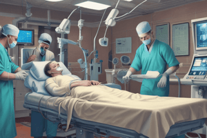 Surgery Chapter 2: Operative Periods