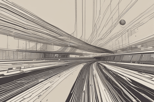 Motion in a Straight Line: Displacement and Distance