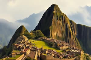 Machu Picchu: Secrets of the Inca Empire