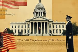 The Great Compromise and Ratification Quiz