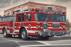 Romeoville Fire Department Manual 318 Category 300: Organizational Structure Policy Quiz