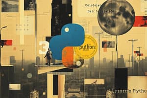 Programmation Python : Cours 4