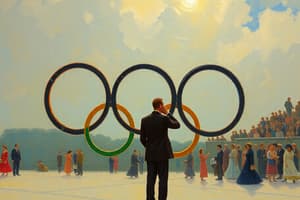 P2 HISTORY Revival of the Olympic Games