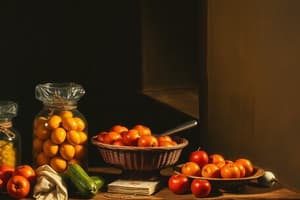 History of Food Processing and Preservation