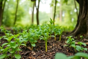 Cultivo de Plantas en Viveros Forestales