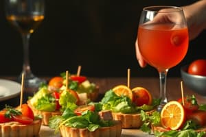 Appetizers and Salads Quiz