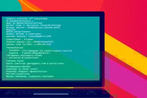 Apuntes sobre Sistemas Operativos y Comandos Linux