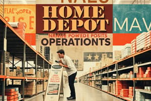 Home Depot Quiz 1014