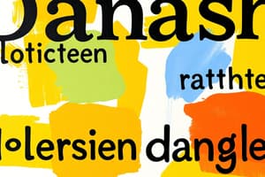 Danish Greetings and Basic Phrases Quiz