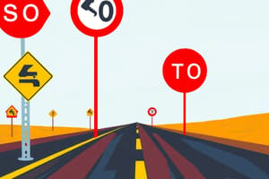 Road Safety Rules Quiz