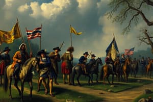 American Revolution Overview and Alliances