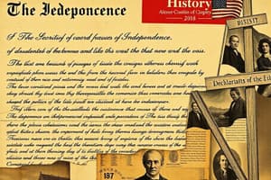 The Declaration of Independence Quiz AKS 33b