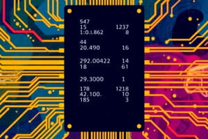 Computer Architecture 2: ALU and Instructions