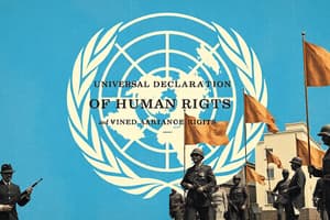 Antecedentes de la Declaración de Derechos Humanos