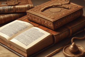 Books of the Bible: Old Testament vs New Testament