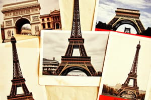 Tourist Attractions of Paris Flashcards