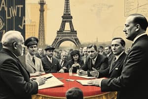 Fourteen Points & Paris Peace Conference