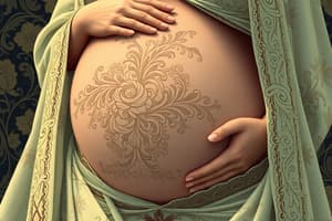 Exam 25 - Prenatal Care and Adaptions