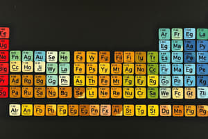 Chemistry Chapter 3.7 Flashcards