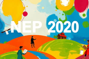 National Education Policy 2020: Key Aspects