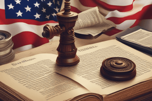 Constitutional Law: Non-Fourth Amendment Seizures