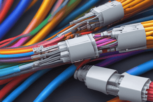 UTP and STP Cables for LAN and TV Connections