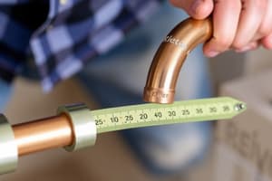 Copper Pipe Bending and Plumbing Techniques