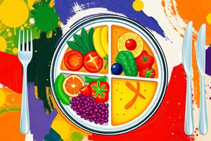 Nutrition and MyPlate System