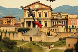 Central Italy: History, Culture, and Economy