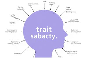 Personality Psychology: Traits and Taxonomies